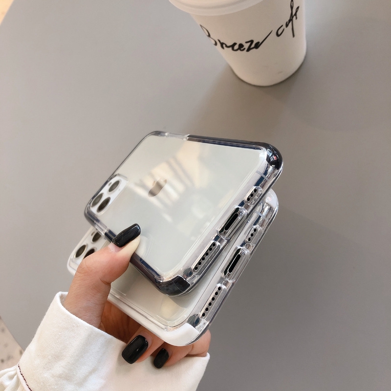 iPhone 12 Pro max Ốp điện thoại mềm trong suốt dành cho iPhone 11PROMAX 11 X XS XSMAX XR 7 8 7PLUS 6 6SPLUS 6S 11PRO SE 2020 8PLUS | BigBuy360 - bigbuy360.vn
