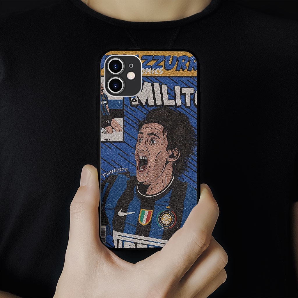 Ốp lưng diego milito vintage poster pro 13 11 12 promax 7 8 plus xs X Xr  ART20222608