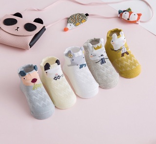 Set 5 đôi tất lưới SKIDS Tiny cho bé (giao màu ngẫu nhiên theo giới tính)
