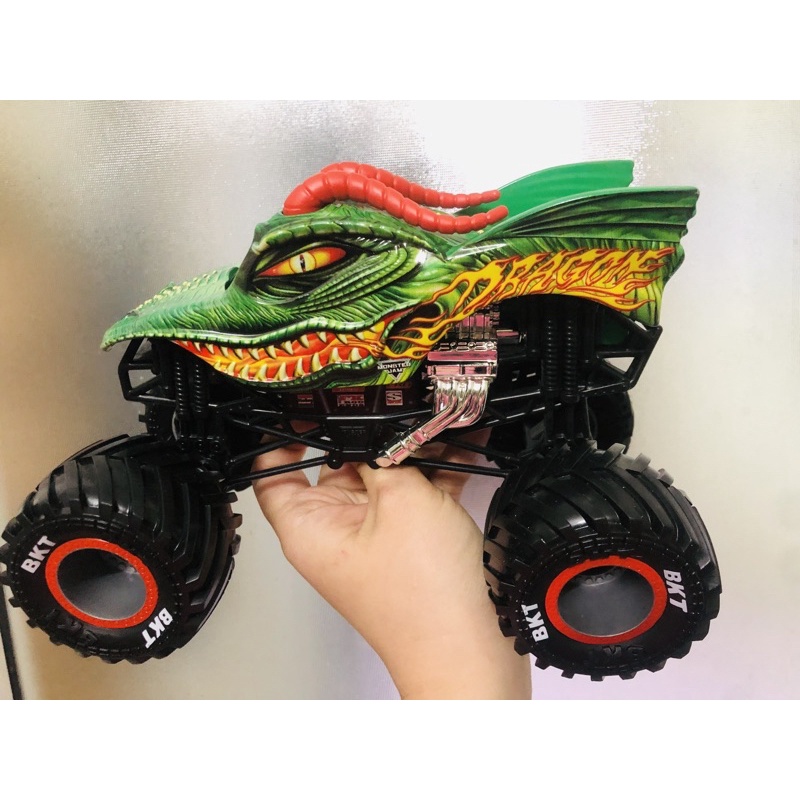 Mô hình xe đua cá sấu Monster Jam cực ngầu ko hộp
