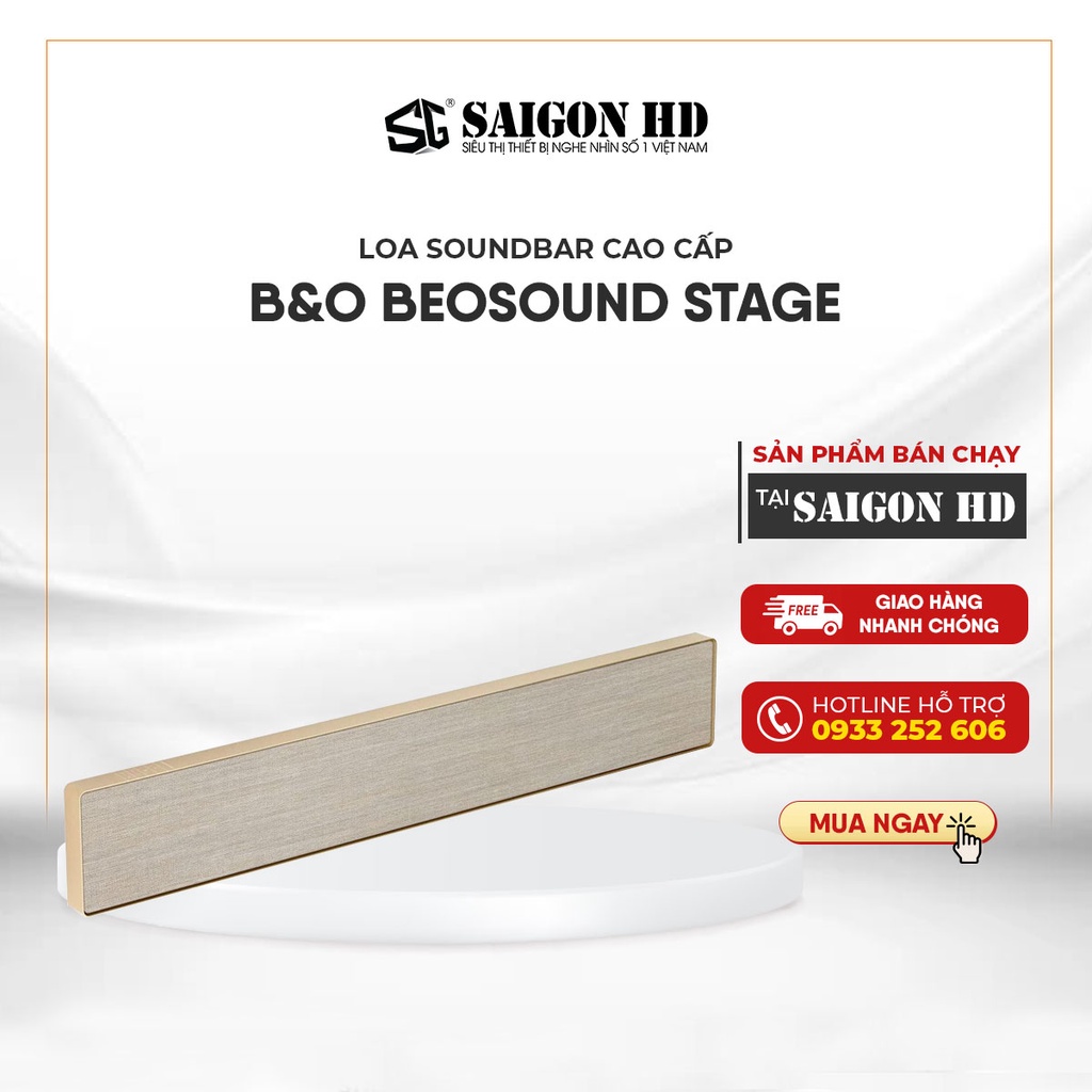 Loa Soundbar cao cấp B&O BEOSOUND Stage - Hàng chính hãng, giá tốt, bảo hành 12 tháng