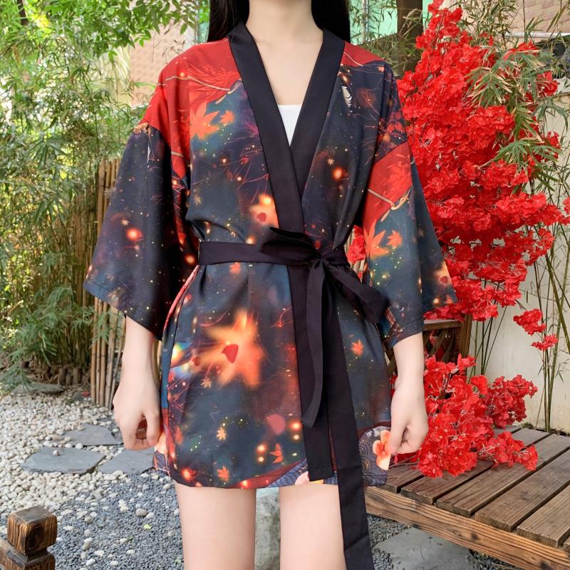 Áo Khoác Kimono Hóa Trang Nhân Vật Anime Yukata 2021