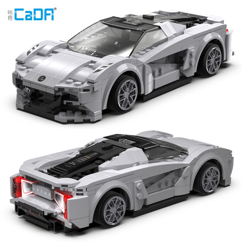 Đồ Chơi Lắp Ráp Kiểu LEGO CaDA Điều Khiển Từ Xa Mô Hình Siêu Xe Thể Thao Lamborghini, Ferrari, Bugatti Với 300+ Chi Tiết