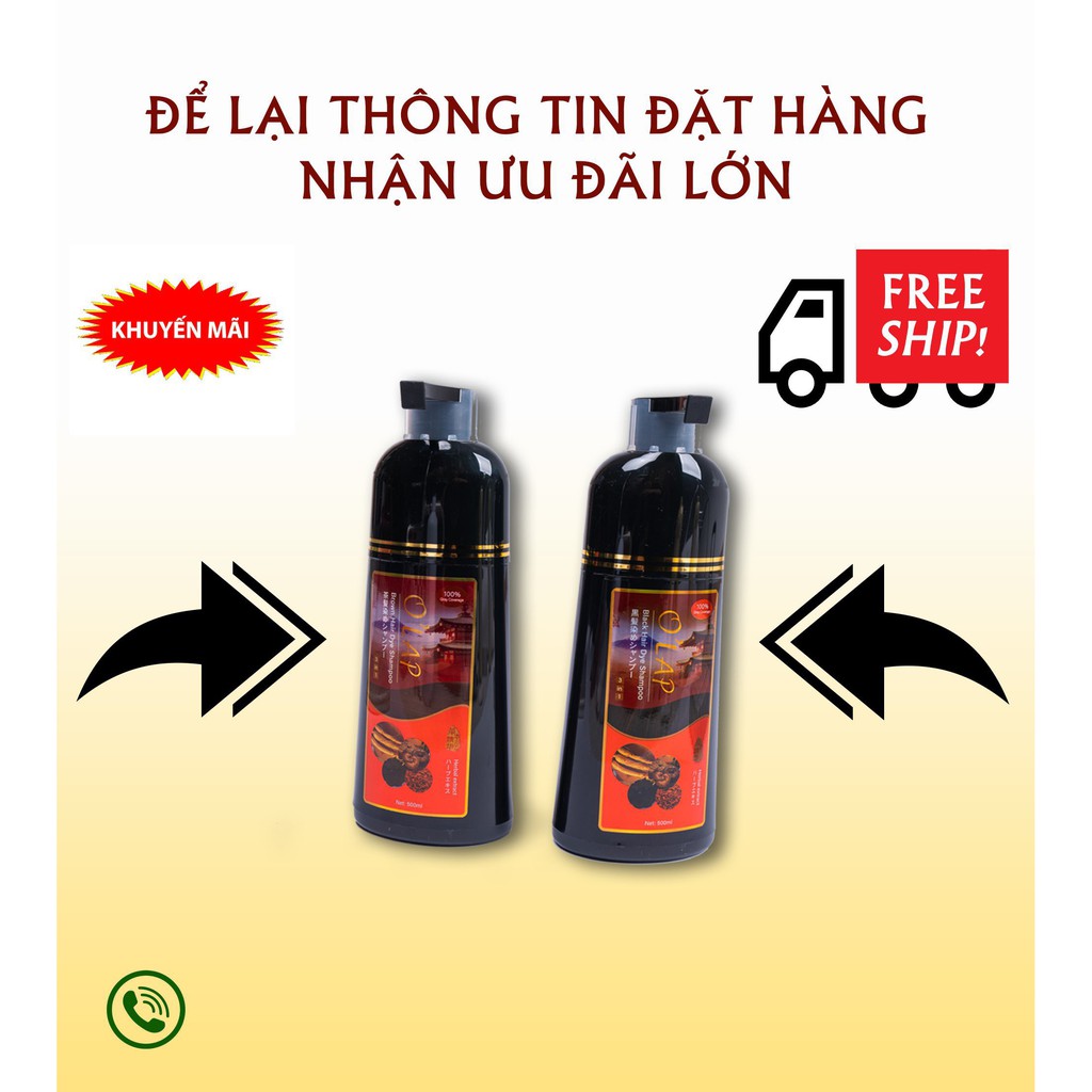 [Hàng Chính Hãng]Dầu Gội O' Lap Sô 1 Nhật Bản Phủ Bạc 100% | BigBuy360 - bigbuy360.vn