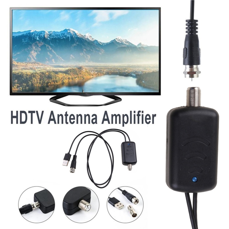 Ăng Ten TV Trong Nhà Phạm Vi 50 Dặm Dòng Điện 20mA
