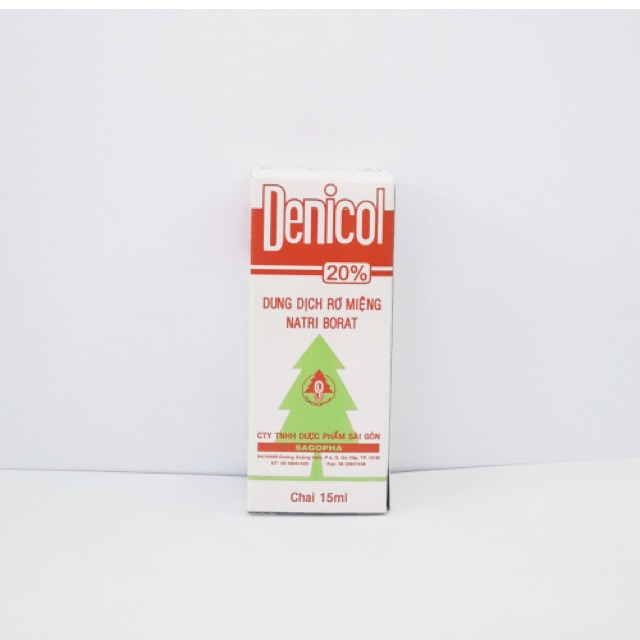 Dung dịch rơ miệng Denicol