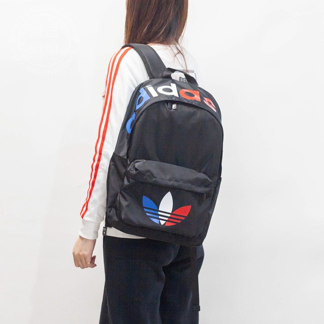 [  ẢNH THẬT  ] Balo Adidas Originals ADICOLOR LARGE TREFOIL CLASSIC BACKPACK - FT8913 | HÀNG XUẤT DƯ