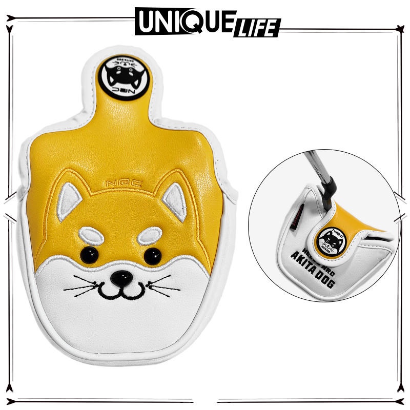 Vỏ Bọc Bảo Vệ Đầu Gậy Đánh Golf Từ Tính Hình Vuông Siêu Bền Shiwaki4