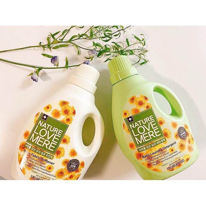Nước giặt xả hương hoa cúc cho bé Nature Love Mere