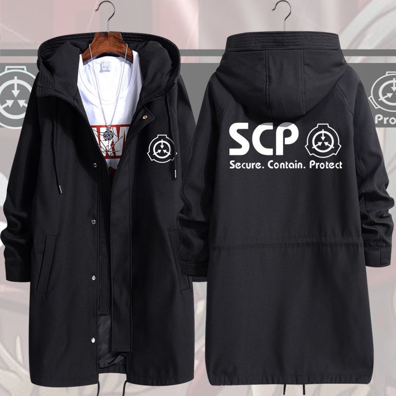 Tổ chức SCP xung quanh Lực lượng Đặc nhiệm Cơ động quần áo khoác gió nam sinh viên trung niên anime đẹp trai