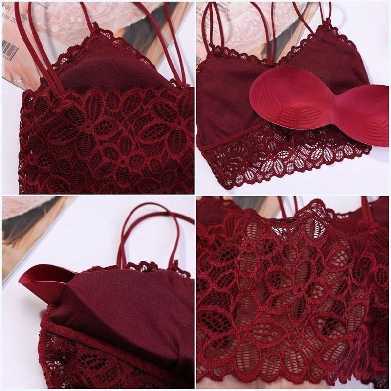 Bra Ren Hoa Thoáng Khí Có Mút Nâng Ngực