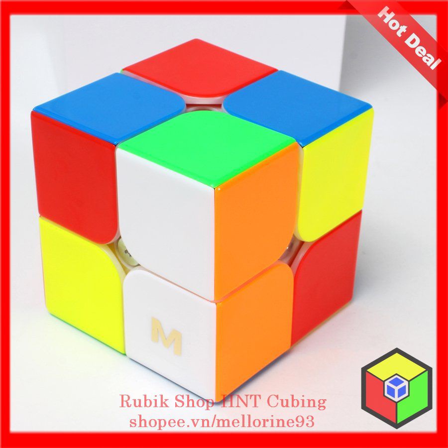 Rubik 2x2 YJ MGC 2 Elite YongJun Cube 2x2x2 Khối Lập Phương Rubic 2 Tầng MGC2 Elite (Có Sẵn Nam Châm)
