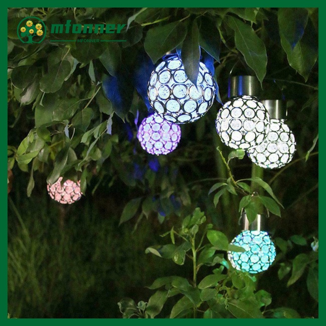 Đèn Lồng Bóng Led Treo Trang Trí Sân Vườn Sử Dụng Năng Lượng Mặt Trời