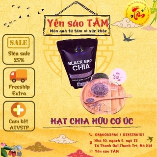 500g Hạt Chia Úc Nhập khẩu Chính Hãng Absolute Organic Hữu Cơ ch yensaotam cao cấp.