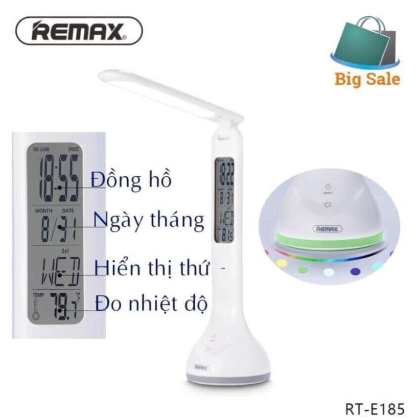 Đèn LED để bàn chống cận thị cao cấp Remax RT-E185 đa năng 3 chế độ sáng, tuổi thọ đèn 40.000 giờ