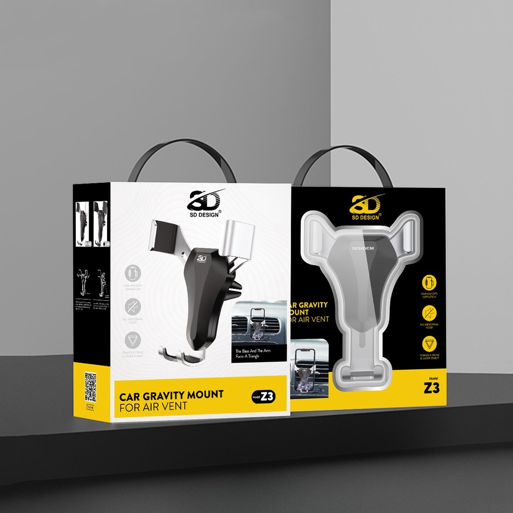 Giá đỡ điện thoại SD-Z3 gắn điều hòa ô tô