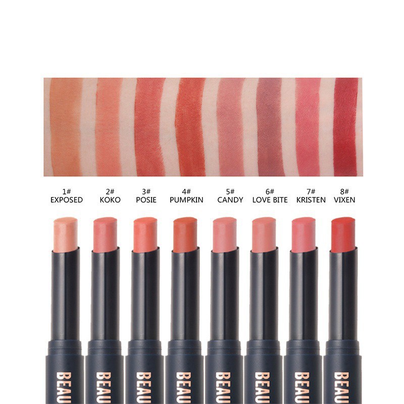 BEAUTY GLAZED Son nhung lì 8 màu tùy chọn | BigBuy360 - bigbuy360.vn