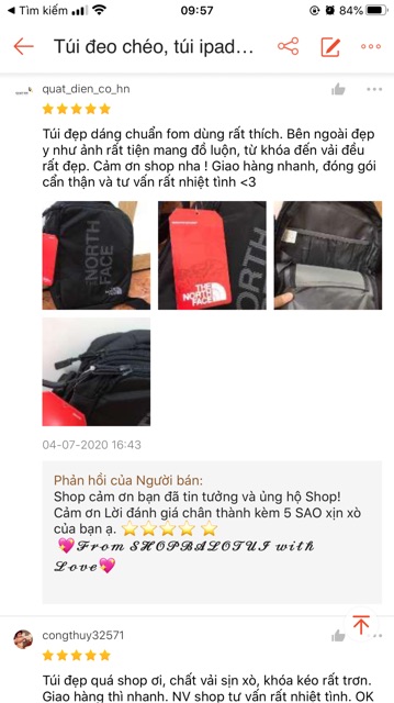 Túi đeo chéo nam nữ đựng ipad TNF đeo hông dùng để đi làm đi chơi chất vải chống sốc chống nước tốt