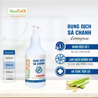 Xịt kháng khuẩn Cồn xịt sát khuẩn hương Tinh dầu sả chanh 50ml 300ml Cồn