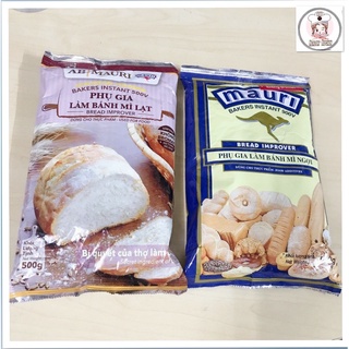 Phụ gia làm bánh mì ngọt/lạt mauri 500g & 100g