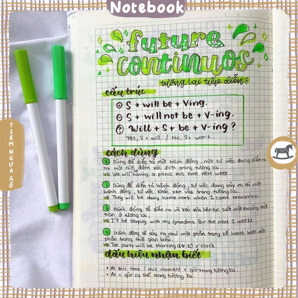 [COMBO 3 QUYỂN] Vở May Dán Gáy Caro Grid B5 Klong 80 Trang 100 GSM Ghi Chép Học Tập Bullet Journal MS 834 - Tiệm Ngựa Gỗ