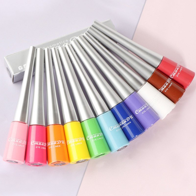 Kẻ Mắt Màu Neon Làm Chủ Đêm Tiệc CmaaDu Neon Eyeliner