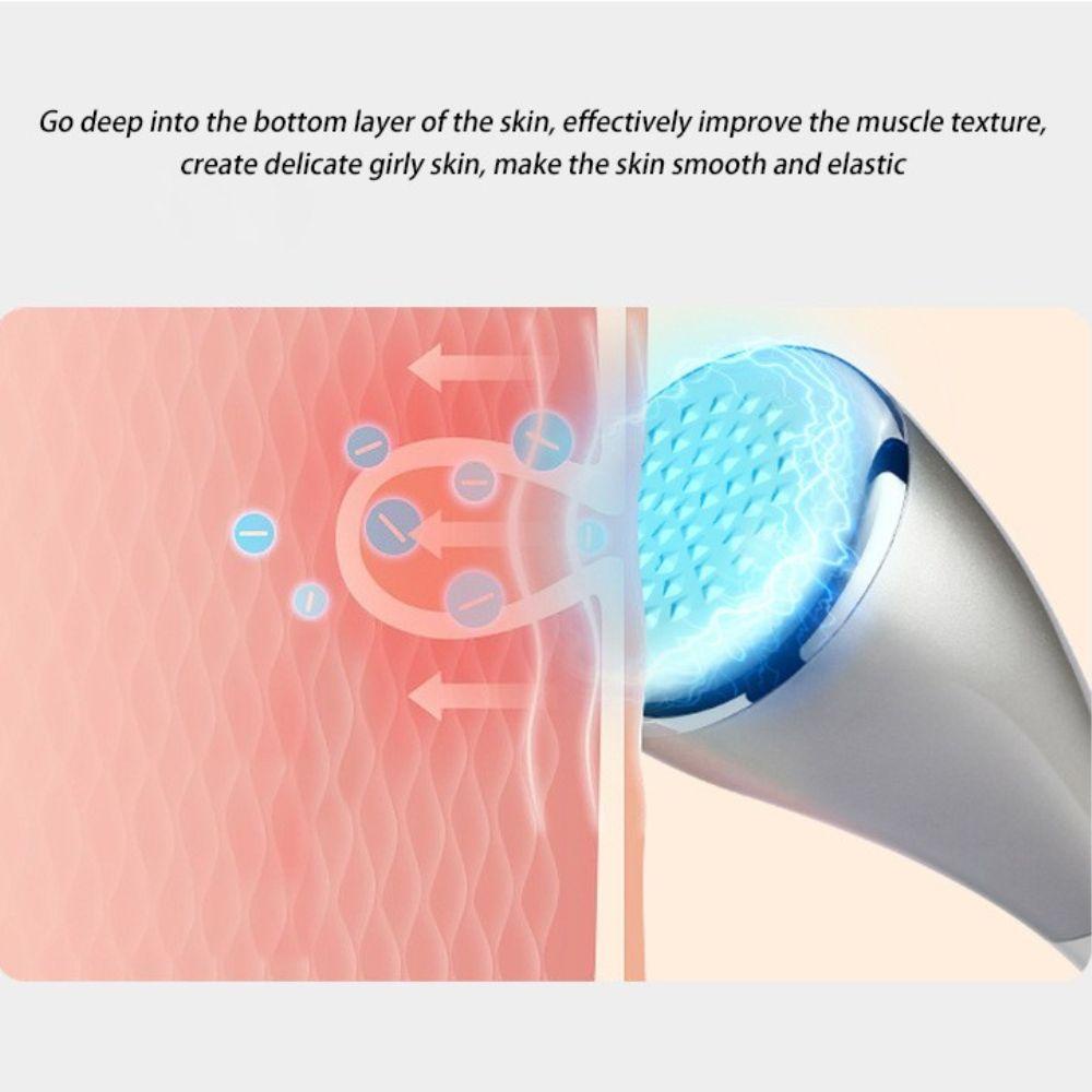 MOCHO Thiết Bị Mát Xa Làm Săn Chắc Da Cải Thiện Mụn Trứng Cá Và Bọng Mắt