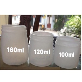Hũ nhựa đựng sữa chua 120ml , 160ml
