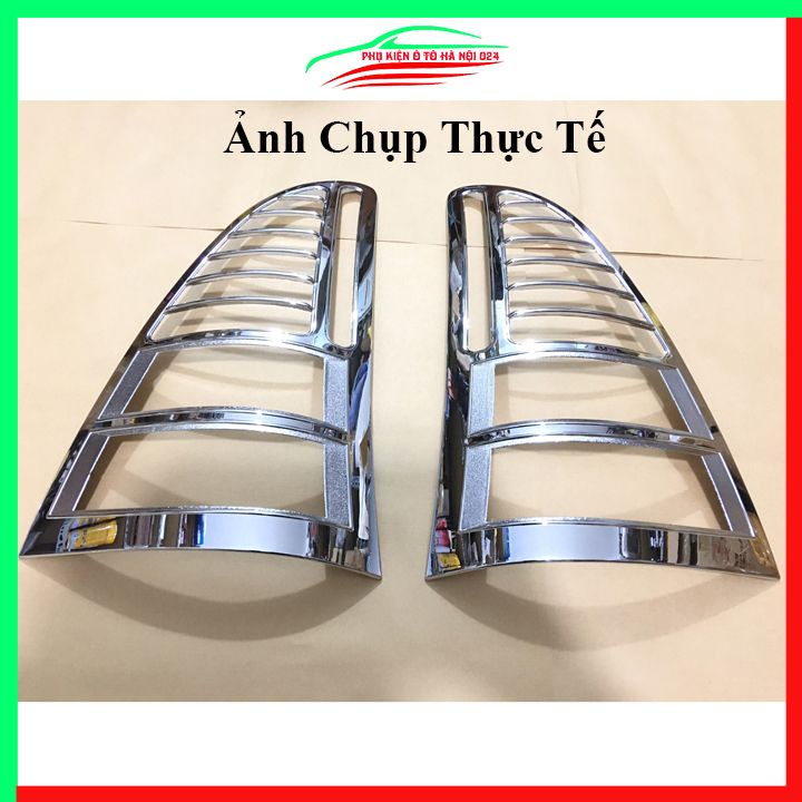 Ốp viền đèn pha hậu Innova 2006-2008 mạ crom