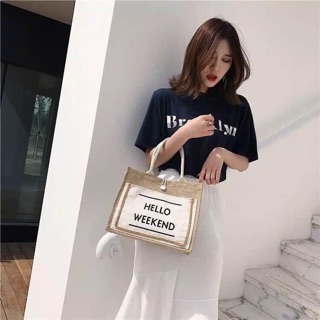 Túi hello ưeekend/ túi cói