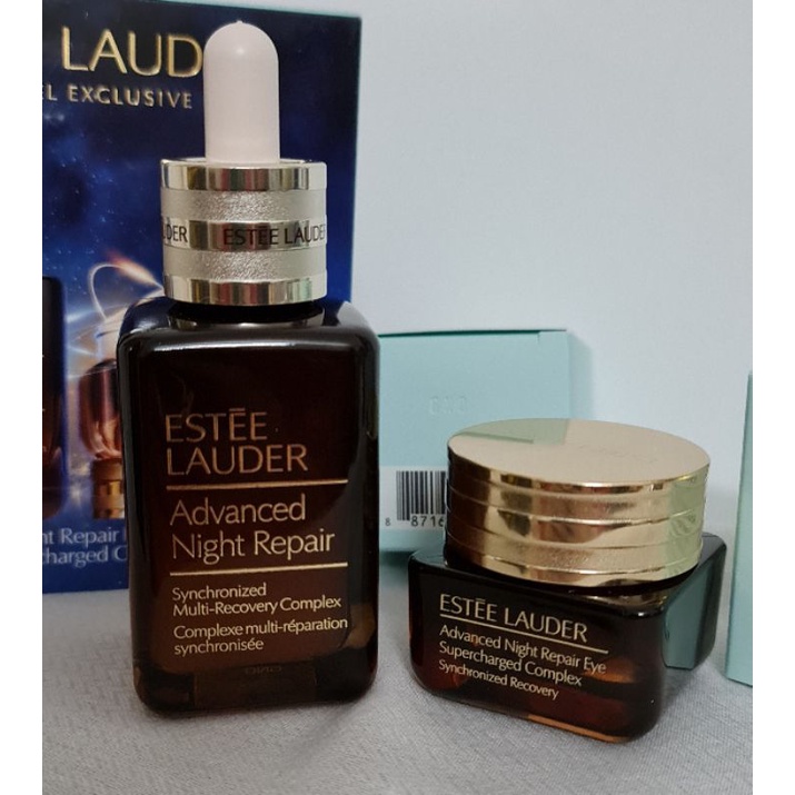 [Made in UK] Estee Lauder Sét Dưỡng Da 2 Món: Serum Estee Lauder 50ml + Kem Mắt