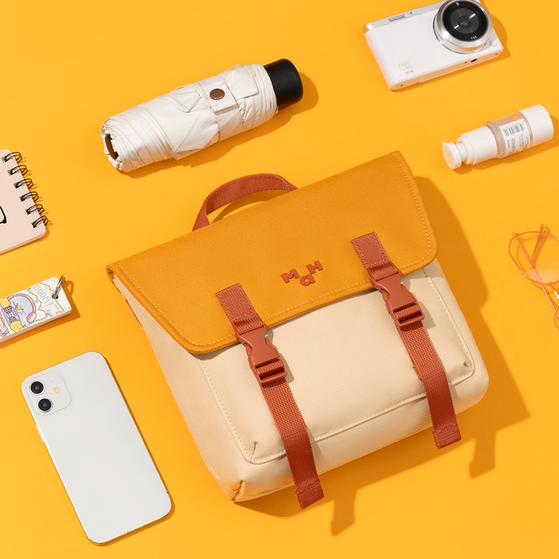 MAH OLI Ba lô giải trí Cambridge màu cổ điển - Túi nhỏ