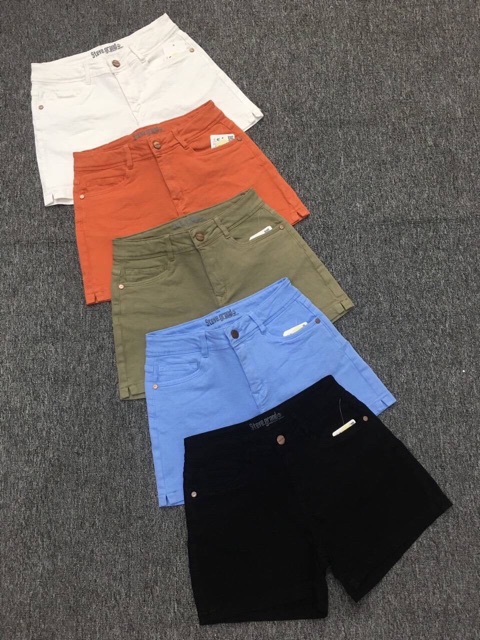 Quần short jeans màu mới C-A