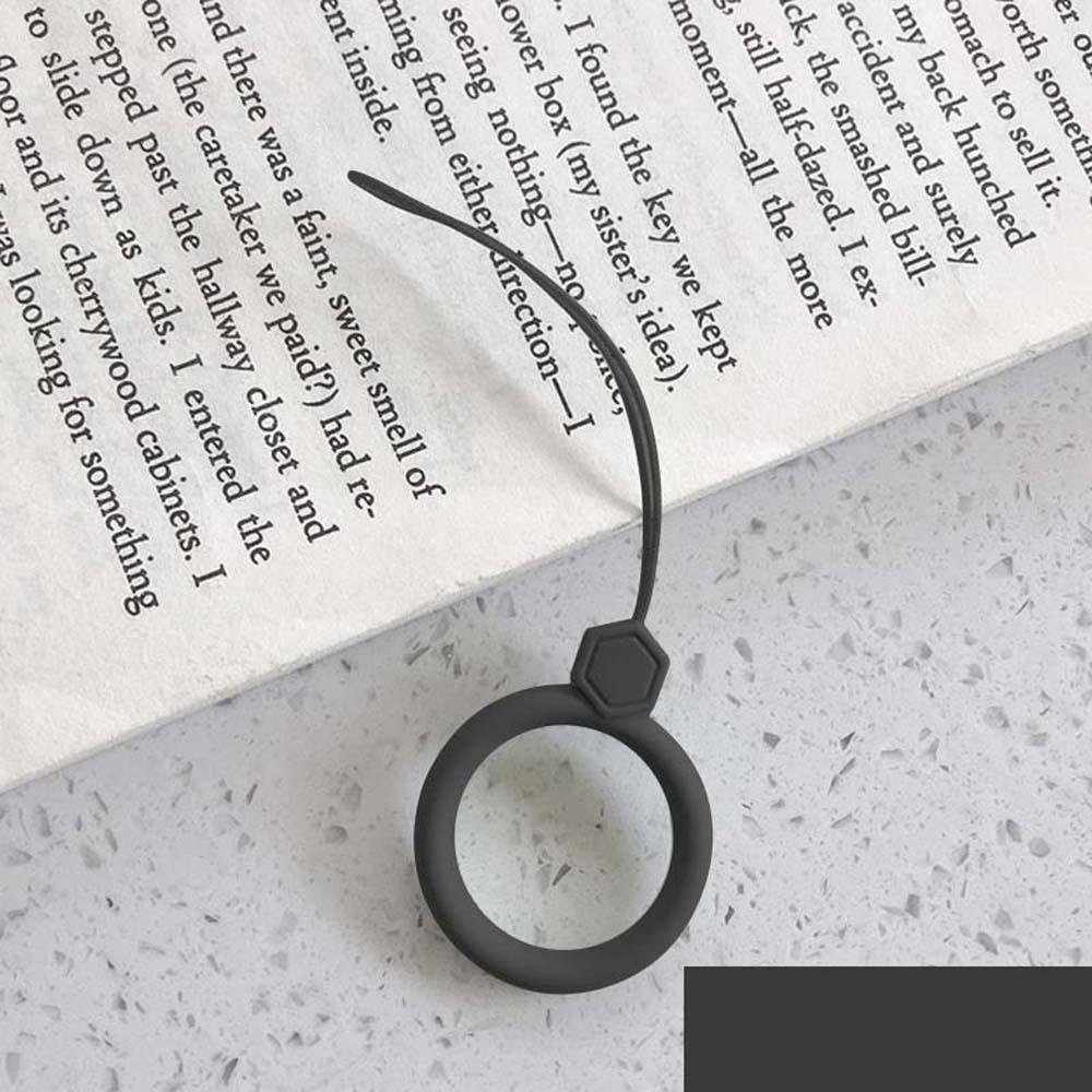 Glees Dây Đeo Điện Thoại / Chìa Khóa Bằng Silicon Ngắn Chống Vỡ Thời Trang