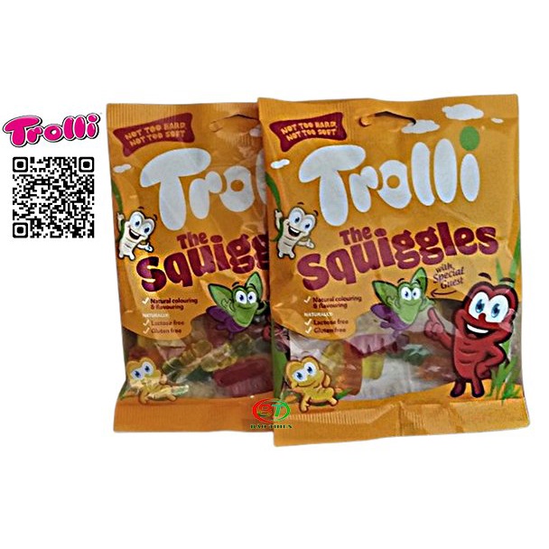 Kẹo dẻo Trolli  gói 77g tới 170g
