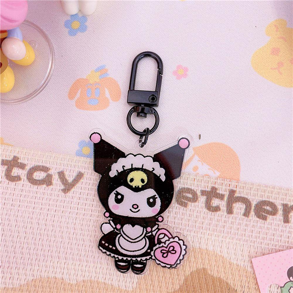 Móc Chìa Khóa Bằng Acrylic Hình Anime Ngọt Ngào Sáng Tạo Cho Nam Và Nữ