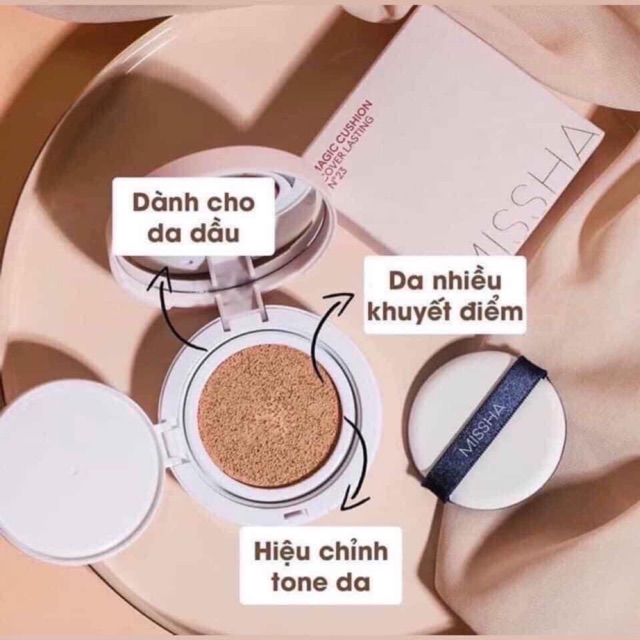 Phấn Nước Missha Magic Cushion Cover Lasting