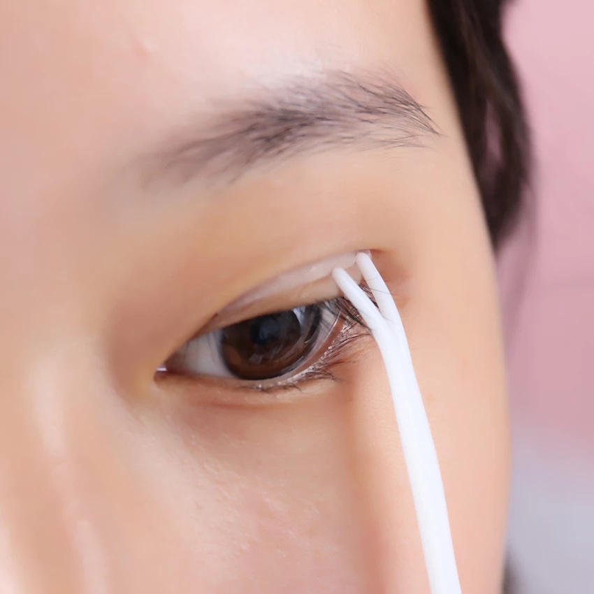 [Hàng mới về] Hộp miếng dán tạo mắt hai mí trong suốt vô hình tiện lợi chất lượng cao