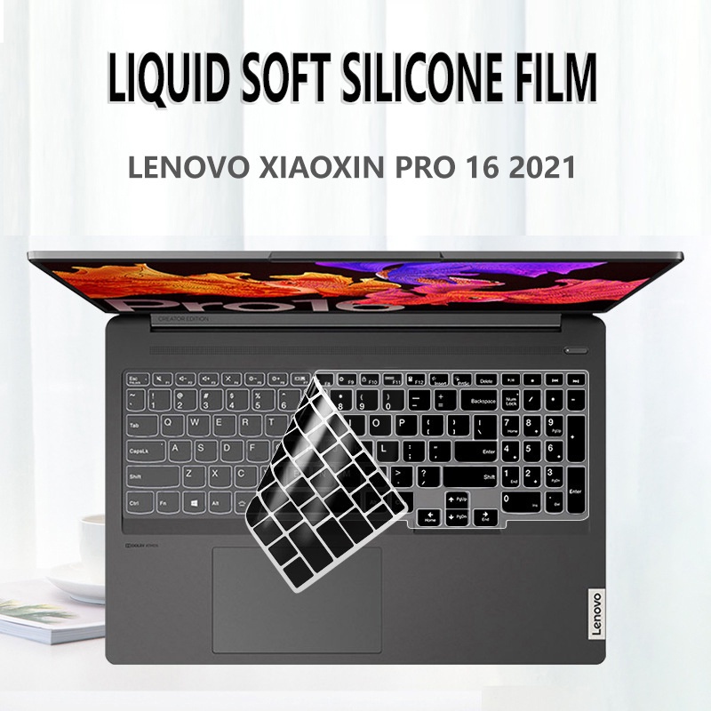 Miếng Silicone Bảo Vệ Bàn Phím Cho Lenovo Xiaoxin Pro 16 ThinkBook 16p 2021 16ACH Ideapad 5 Pro 16ACH6 R7 5800H