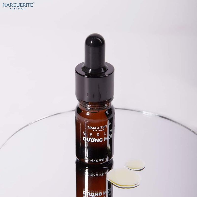 SERUM DƯỠNG MÔI, GIẢM THÂM MÔI NARGUERITE - GIÚP MÔI CĂNG BÓNG HỒNG HÀO, KHỎE MẠNH (5ML)