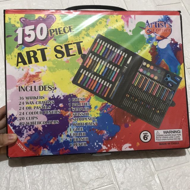 Set màu 150 chi tiết cho bé vẽ