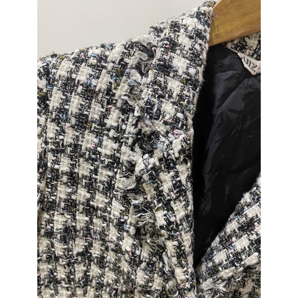 Dạ tweed Nhật lẩy sợi màu sắc 2hand like new