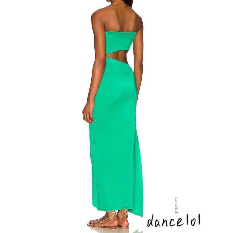 Đầm Dài Không Tay Hở Lưng Quyến Rũ Hợp Thời Trang 1O1