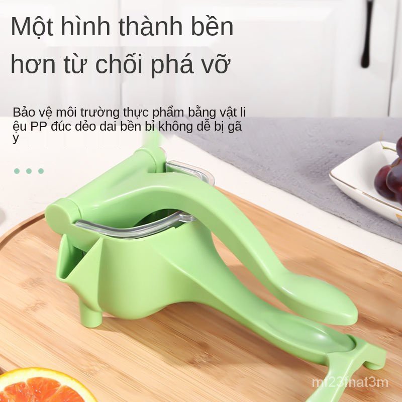 Hàng giao ngay Máy ép trái cây hoa quả bằng tay làm nước rau củ cầm tay đa năng bằng