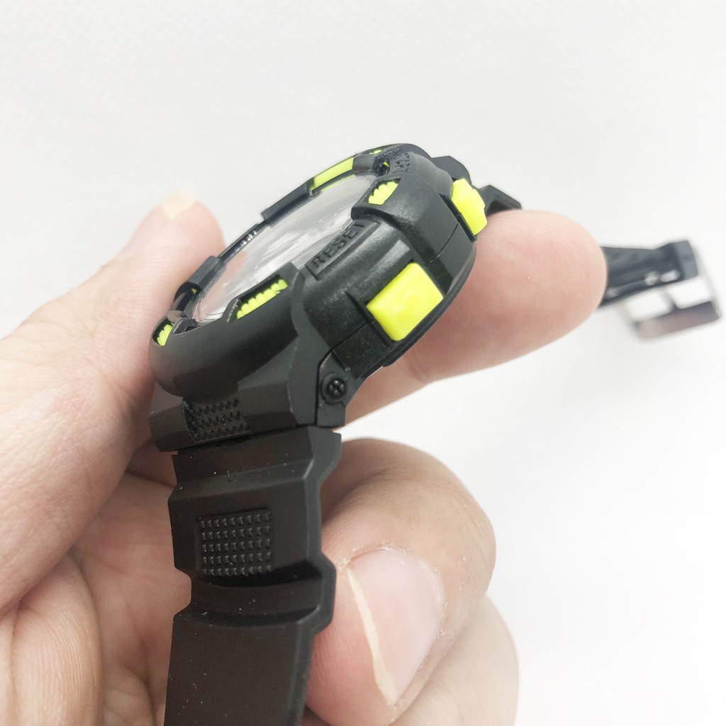 Đồng hồ điện tử thể thao trẻ em Beita dây vỏ cao su mặt tròn size 36mm đa chức năng, đèn led nhiều màu chống nước BT02