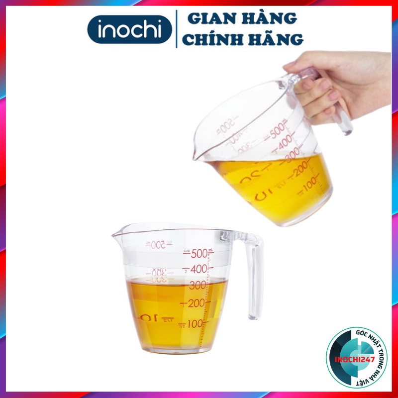 Cốc Chia Vạch Pha Sữa Cho Bé Chính Xác YOKO INOCHI 200ml, 500ml