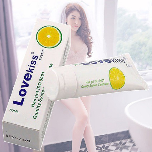 Gel bôi trơn Love Kiss hương chanh cao cấp 50ml