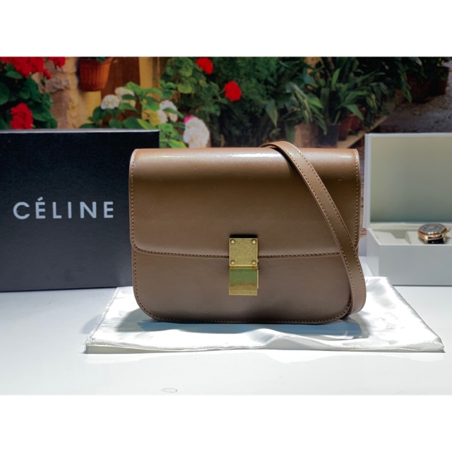 Túi ciline màu nâu bò