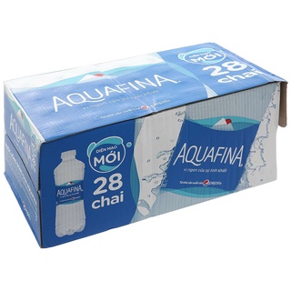 Thùng 28 chai nước tinh khiết Aquafina 500ml