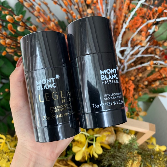Sáp Lăn Khử Mùi Mont Blanc 3 loại có sẵn: Legend/ Legend Night/ Emblem Stick Deodorant 75g